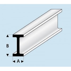 Profilé styrène en I