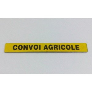 PANNEAU CONVOI AGRICOLE LONG