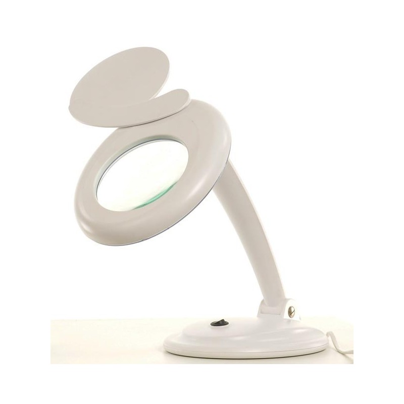 Lampe loupe 5D LED avec socle de table - Xanitalia