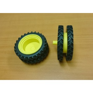 Kit Jumelage Arrière 60 mm Jaune