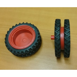 Kit Jumelage Arrière 66 mm Rouge