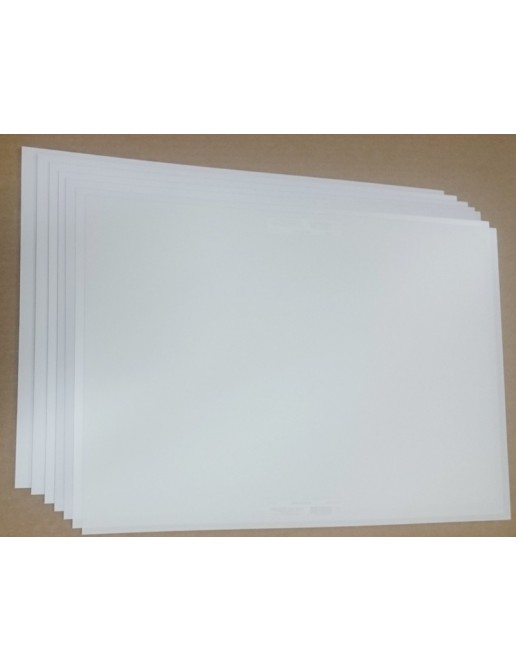 Plaques styrène blanc 328x477mm