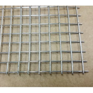 Grille Inox maille 6 mm - 140x200 mm