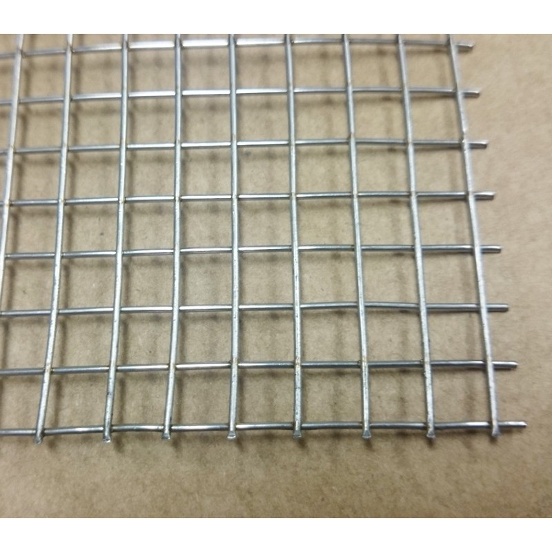 Grille Inox maille 6 mm - 140x200 mm