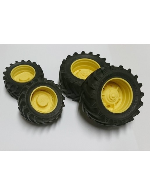 ROUE TRELLEBORG X 4 JAUNE