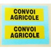 DECALQUES CONVOI AGRI X 2