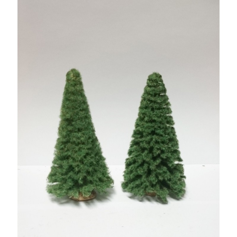 2 SAPINS VERT 12 CM