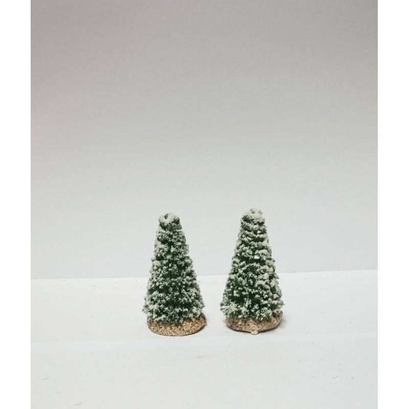 2 SAPINS ENNEIGES 5 CM