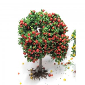 3 ARBRES FRUITIERS 6 CM