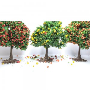 3 ARBRES FRUITIERS 6 CM