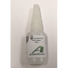 COLLE CYANOACRYLATE INDUSTRIELLE 20 gr.