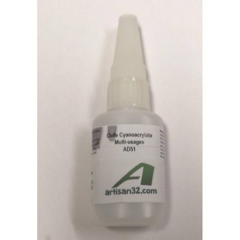 COLLE CYANOACRYLATE INDUSTRIELLE 20 gr.