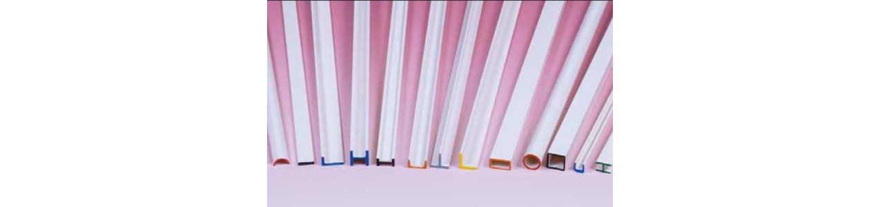 White Styrene Profiles